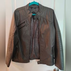Urban Republic PU Leather Jacket Boys XL